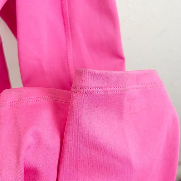 Free People Back It Up Pink Dragonfruit Onesie Jumpsuit Size Small - Picture 8 of 9